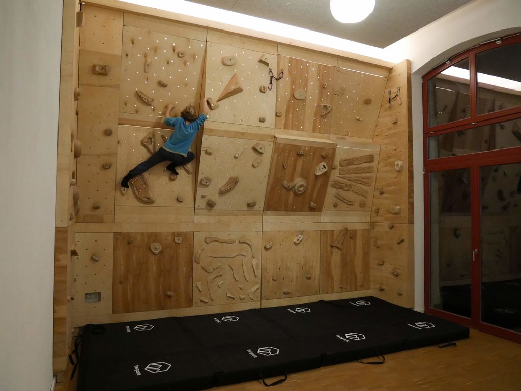 Boulderwand selbst gebaut