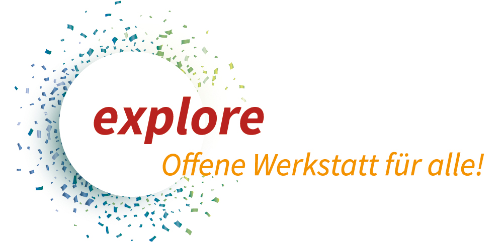 explore - Offene Werkstatt für alle! ist ein Projekt des Verbund Offener Werkstätten e.V., gefördert von der Drosos Stiftung in Kooperation mit der anstiftung